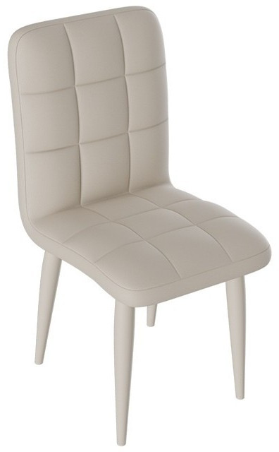 Франк ДП 2-17 Стул (конус) (Графит/Кожзам Серый)