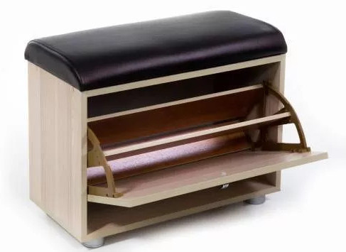 Обувница МС-1 ясень шимо светлый/221