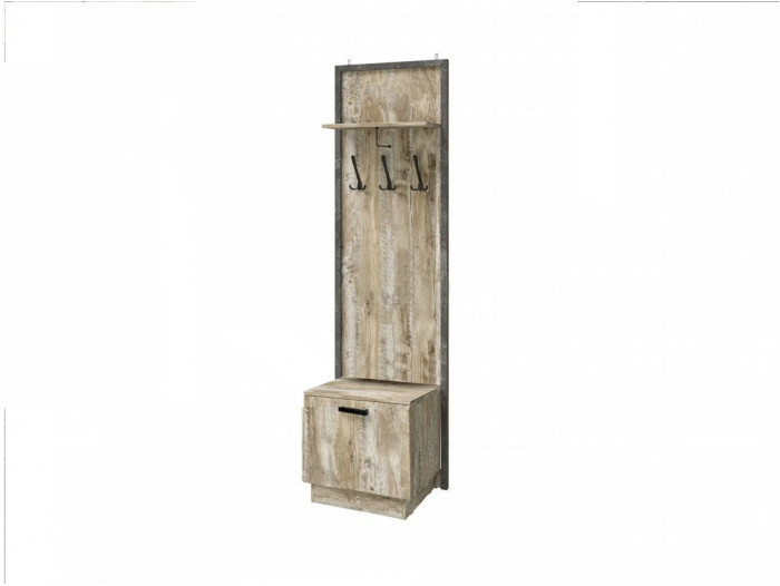 Прихожая Амели (Дуб Юкон / Бетон темный)