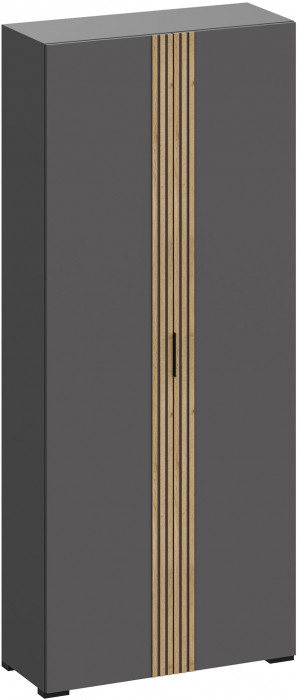 Нао Шкаф 2-х створчатый ШК-4032, Графит