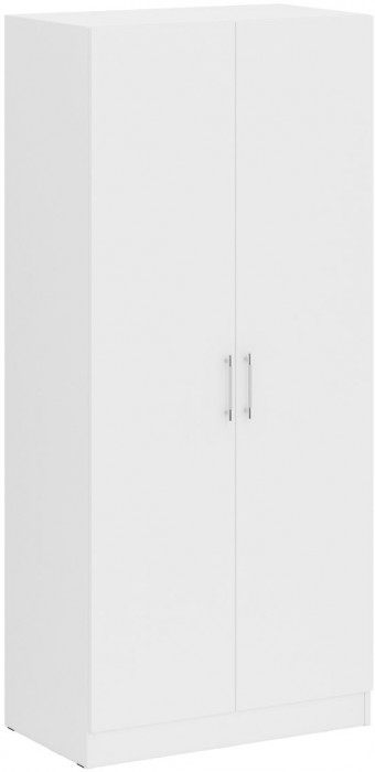 Спальня Стандарт 1-1200Я, цвет белый, ШхГхВ 123,5х203,5х70 + 135х52х200 см., сп.м. 1200х2000 мм., без матраса, основание есть