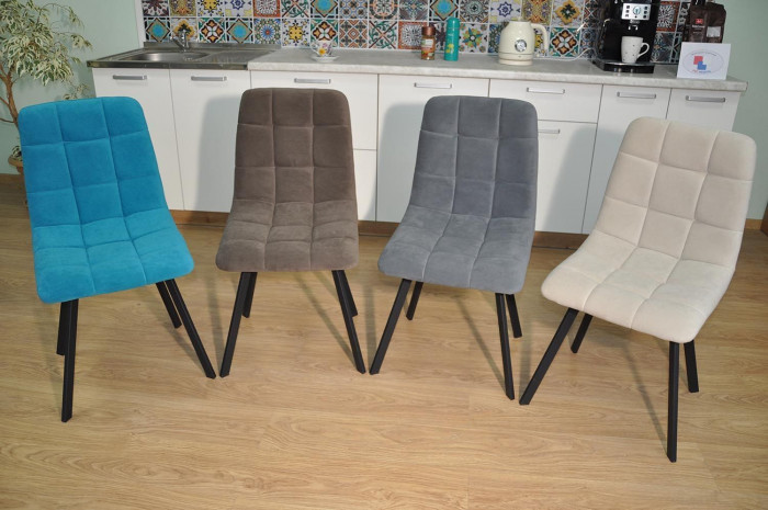 Стул ХИТ-2 / черный / синий