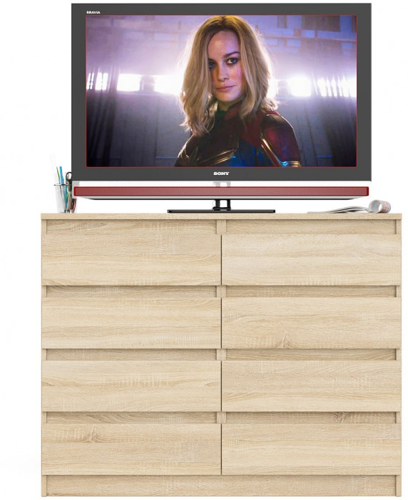 Мори Комод МК1200.8, дуб сонома