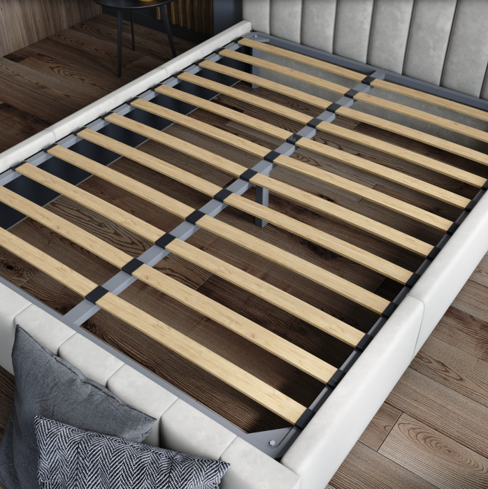 Нега Кровать интерьерная 120 бирюза, ортопед