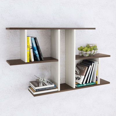 Полка навесная ПН-4 (1050*600*180) венге/ясень анкор светлый