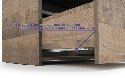 Трувор Гостиная 102, цвет дуб гранж песочный/интра, ШхГхВ 326,6х45,4х210 см., универсальная сборка