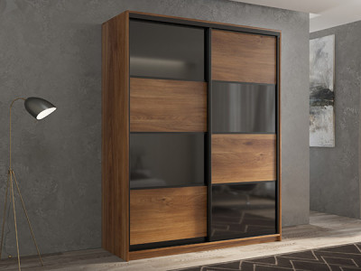 Шкаф-купе Кааппи 13 Кастелло Бренди 140х60х230 см