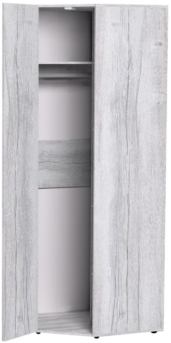 Шкаф угловой для одежды Neo 156, дуб шавиниган