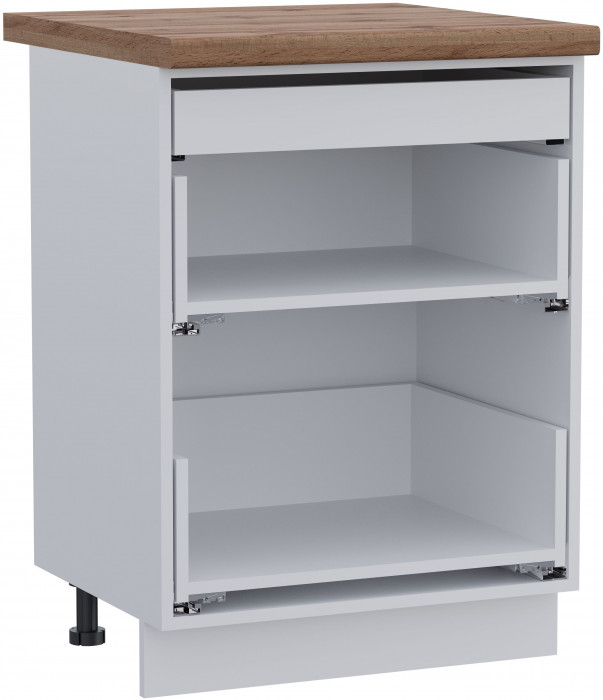 КГ ШН2Я 600 + внутр.ящ 600 Магнолия/Белый гладкий Арника РМ