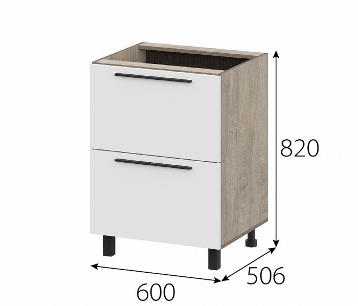 КГ Этна Стол-рабочий 6с2я Софт Вайт