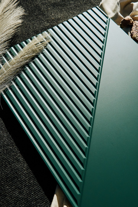 Кухня Ирис 2,0м (490) Компановка №2 Дуб Крафт/Браш Мени Грин (Дуб вотан)