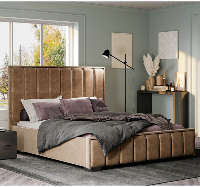 Кровать "Мирабель" КР-06 1,2м под подъемный механизм шоколад