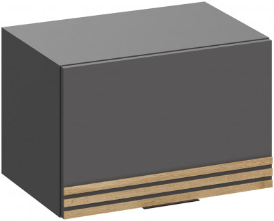 Антресоль Нао АН-4012, Графит/Графит, Дуб Вотан