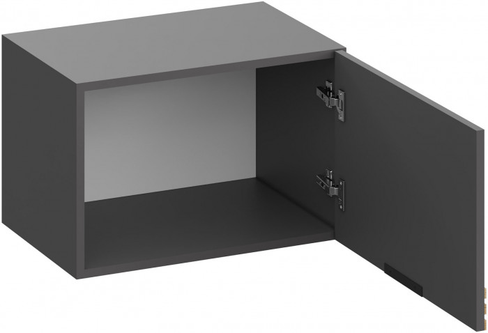 Антресоль Нао АН-4012, Графит/Графит, Дуб Вотан