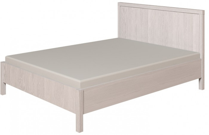 Кровать с ортопедическим основанием (дерево) 140х200 Bauhaus 3, бодега светлый