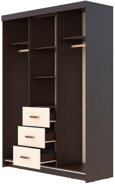 Шкаф-купе Комфорт 6 М (Белый)