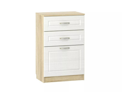 НМ 040.45 Тумба Оливия Дуб Сонома/белое дерево