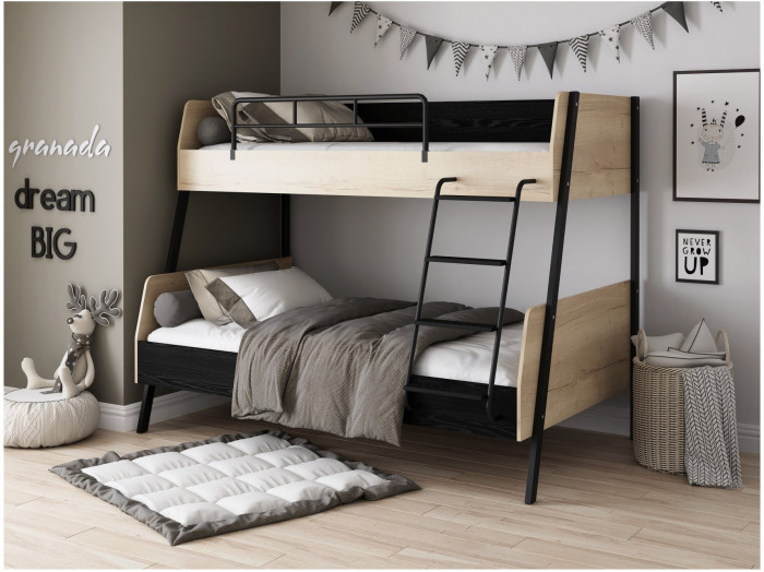 Двухъярусная кровать Дельта Лофт 20.02.04