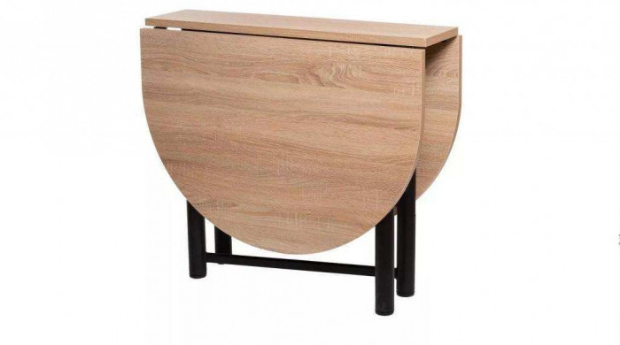 Стол-книжка Рим овал дуб сонома