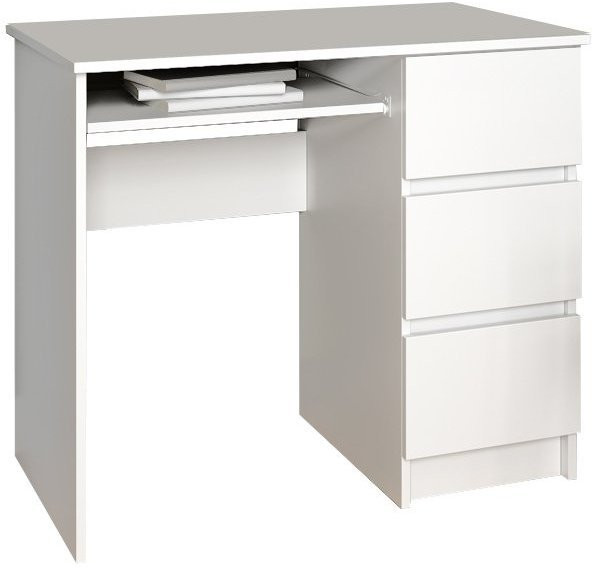 МС Мори Стол МС-6 правый, МП/3 Белый