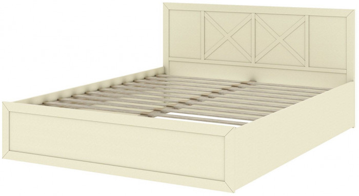 Бэль Кровать с п/м 1600 Слоновая кость