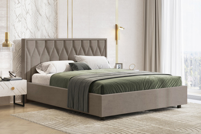 Кровать-10М с подъёмным основанием 1600 корица