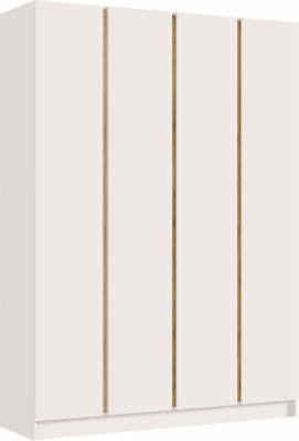 Келвин Шкаф 4-х створчатый (1600) (Кашемир, Кашемир)