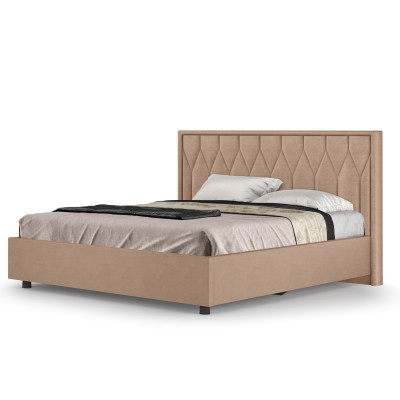 Кровать-10М с подъёмным основанием 1600 латте