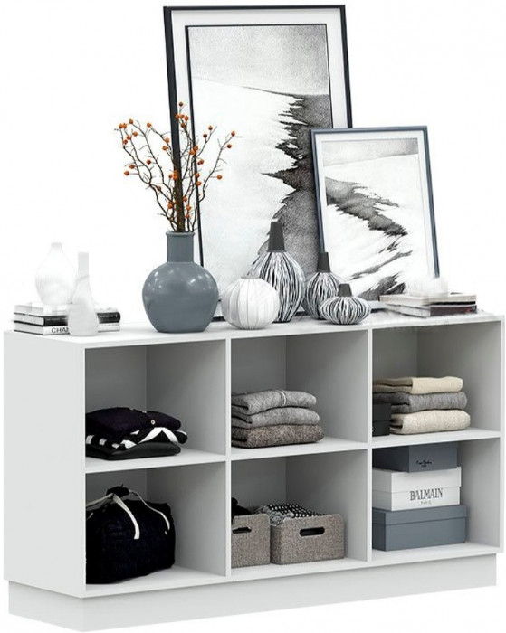 Модульная спальня Магнолия (Белый глянец / Черный глянец)