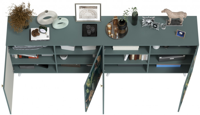 Либера Комод-тумба 16.230.01 + Либера Комод-тумба 16.230.01, пасифай/белый