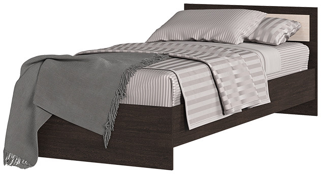 ГАРМОНИЯ КР 603 кровать (0,952х0,7х2,032) венге/белфорт