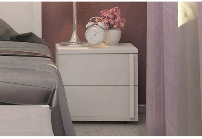 Тумба прикроватная Bauhaus 6, бодега светлый