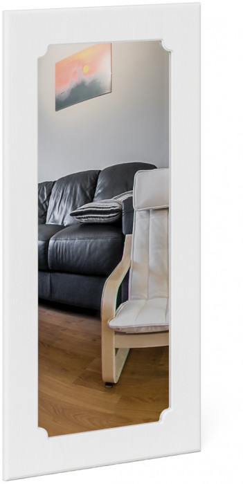 Прихожая П-6 Компоновка № 06, цвет дуб сонома/фасады МДФ белое дерево фрезеровка ромб, ШхГхВ 170х35х200 см., универсальная сборка