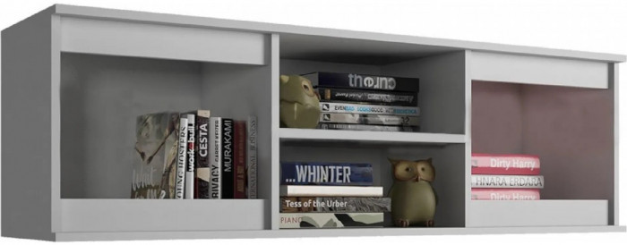 Модульная детская Челси, композиция 1 (Белый глянец, Белый)