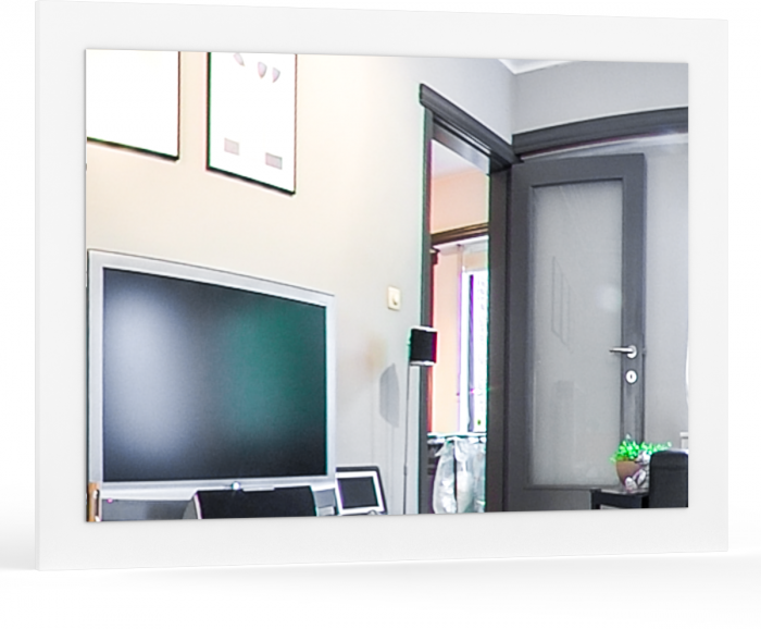 Камелия спальня № 3 Кровать 1600 + Две тумбы + Стол косметич. + Зеркало + Комод + Шкаф 4-х, белый