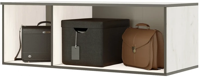 Норд Прихожая, композиция №1, Дуб крафт белый/Дуб крафт белый