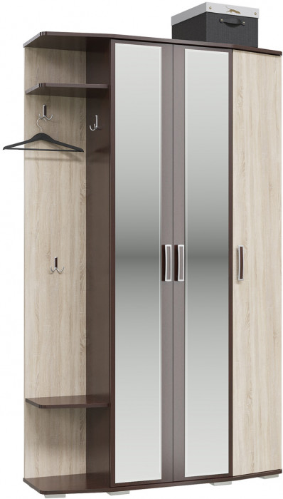 Прихожая 2-3428вн/дубсон Паола, венге/дуб сонома