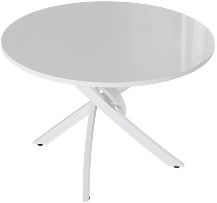 Diamond Стол обеденный тип 2 (Черный муар/Бунратти глянец)