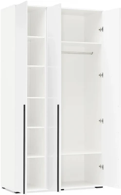 Норд Прихожая, композиция №1, Белый глянец/Белый