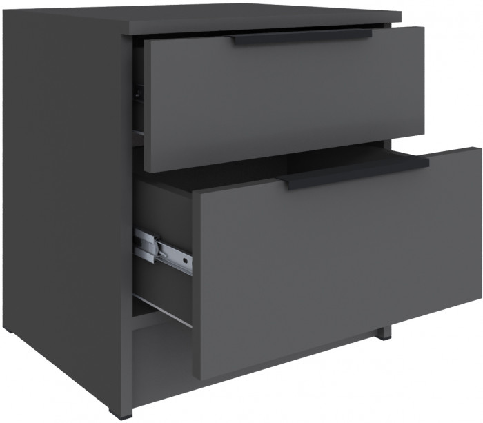 Тумба прикроватная Мадрид (0,45), Графит серый