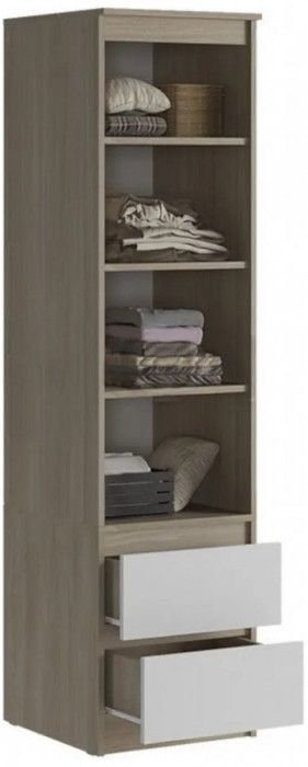 Модульная детская Челси, композиция 2 (Белый глянец, Белый)