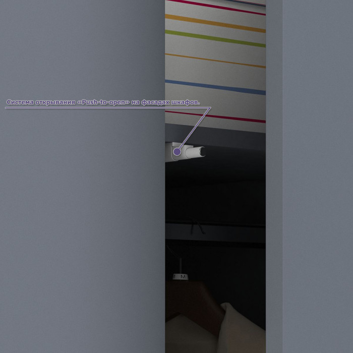 Мори компьютерный стол МС-6 левый + Шкаф МШ1600.1, графит