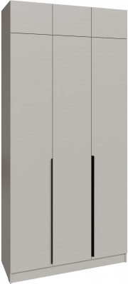 Шкаф 1,2 с антресолью Мадрид, Кашемир