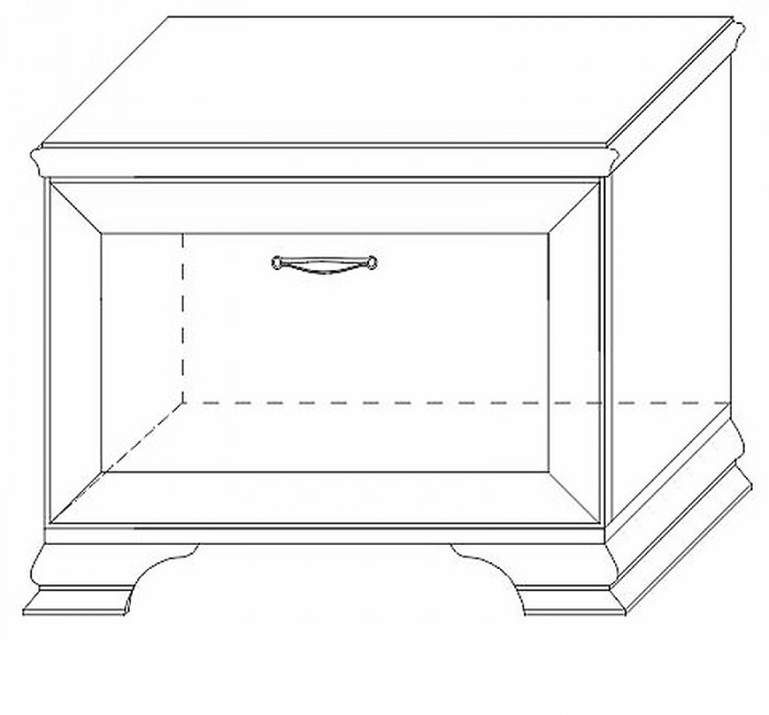 Тумба под обувь 600 Сиена