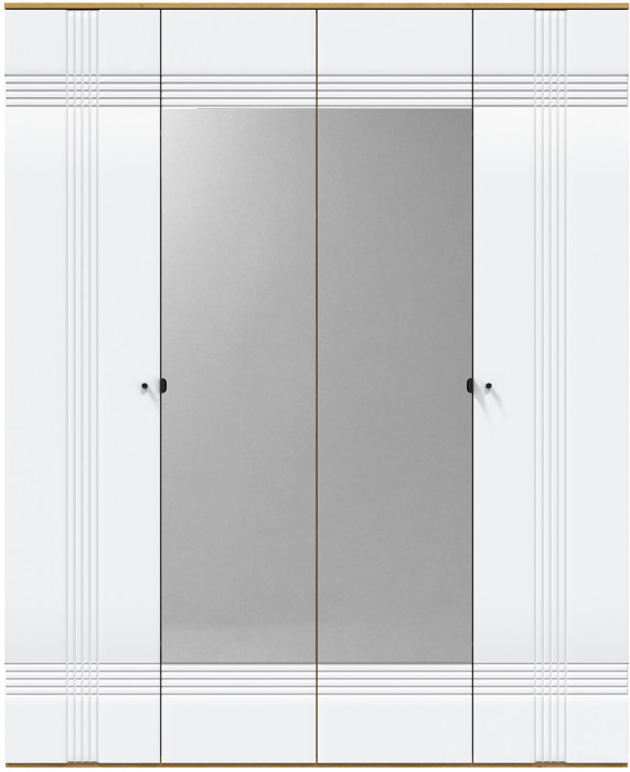 Шкаф распашной четырехдверный Вега Саксония