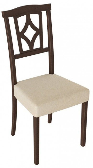 Сити 3 Стул (Орех темный/тк №110)