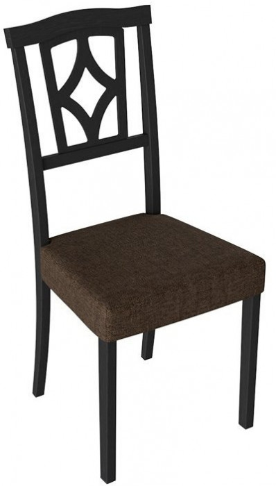 Сити 3 Стул (Орех темный/тк №110)