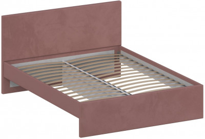 Кровать 160 КР-433-М с настилом из ламелей, Микровелюр Zeekr-27