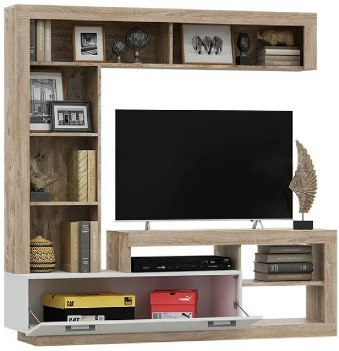 Ангара Центральная секция (Дуб Юкон / Графит)