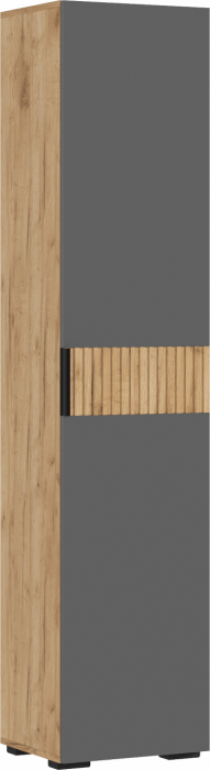 Модульная гостиная Роджина (Графит, Крафт золотой)